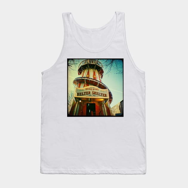 Helter Skelter Tank Top by kathyarchbold